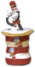 dr. seuss the cat in the hat cookie jar
