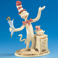 dr. seuss the cat in the hat lennox figurine
