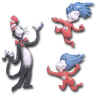 dr. seuss cat in the hat magnet